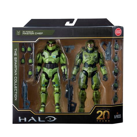 halo action figures|HALO 6.5” Spartan Collection – Master Chief Highly Articulated .